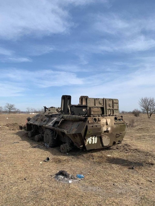 Photos: lost Russian equipment near Bashtanka, Mykolaiv region