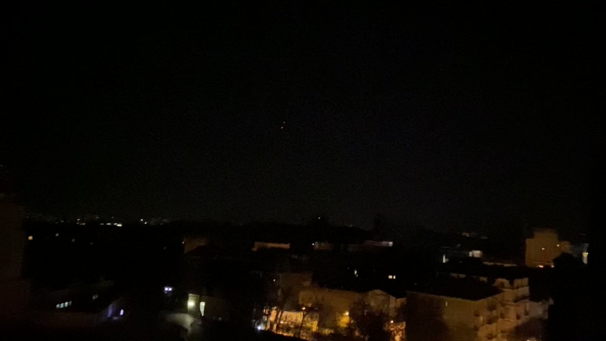Antiaircraft fire over Kyiv tonight