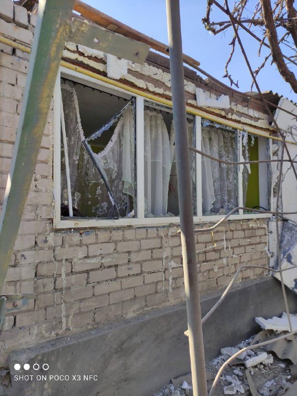Shelling targeted Hannivka village in Shyrokovsky district of Dnipropetrovsk region