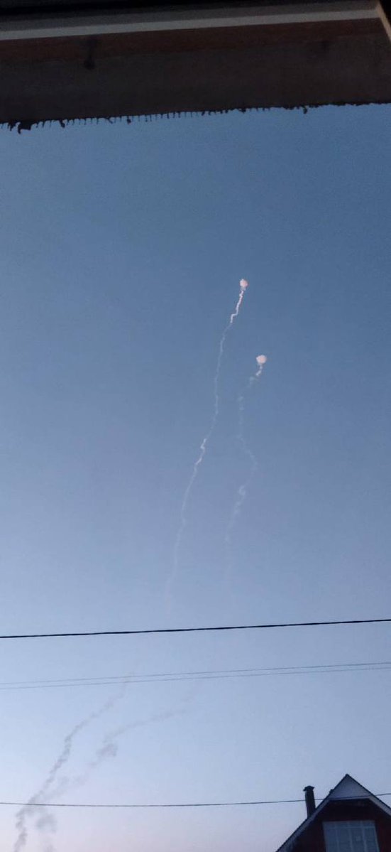 Interception over Bilhorod, Russian channels claim that the Russian ADs intercepted an Ukrainian missile
