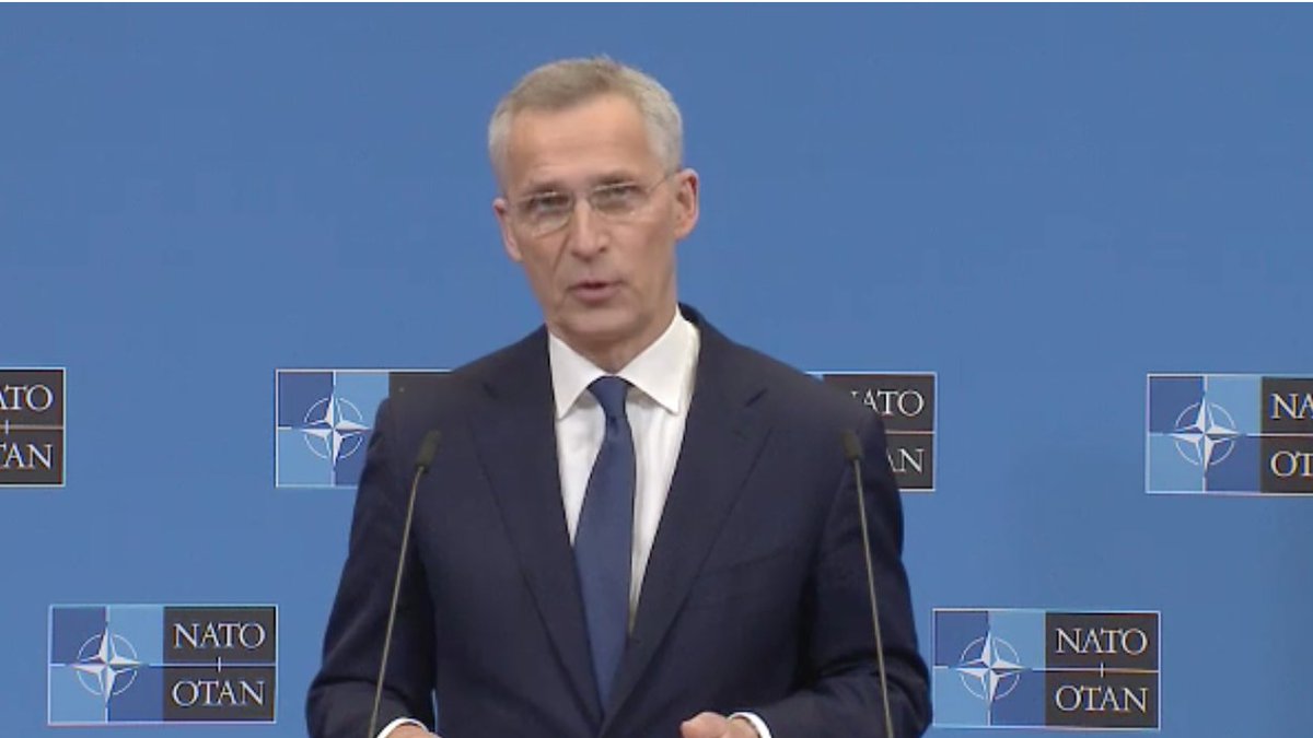 Ukrainian President Zelenskyy made an impassioned plea to allied leaders for more weapons, says Sec Gen Stoltenberg as the NATOSummit concludes. We stand with the Ukrainian people, he says