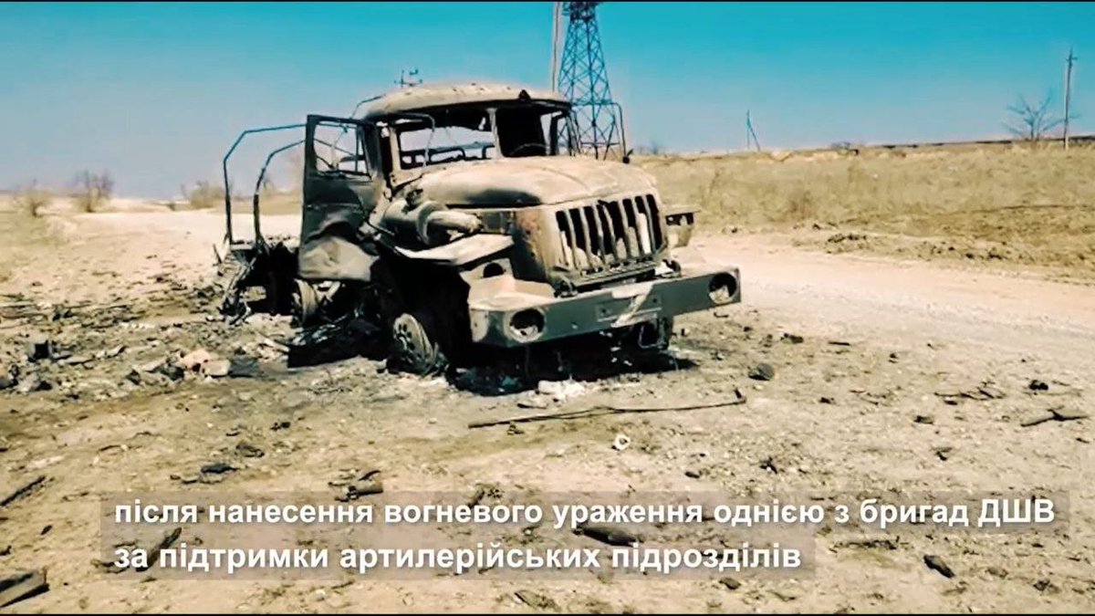 Images from Mykolaiv of a destroyed Russian Kamaz truck and a captured pontoon bridge. Most areas around Mykolaiv are said to have been cleared of Russian forces