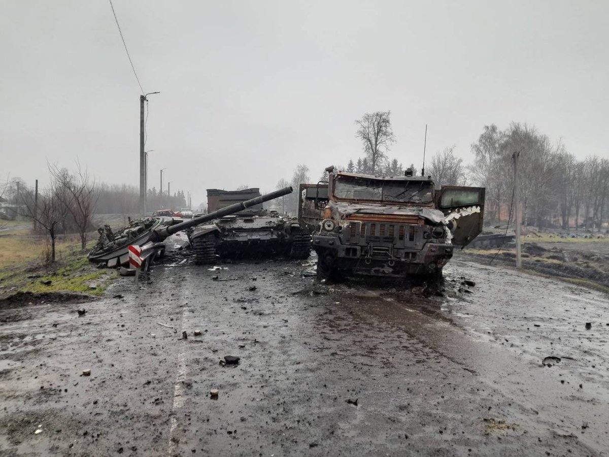 Results of battles near Velyka Doroha village on 30-31 March: 31 pieces of military equipment seized or destroyed
