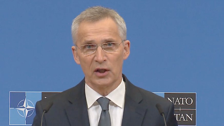 NATO chief Stoltenberg says Russian troops are leaving the Kyiv area but not leaving Ukraine.  He says the alliance believes (as long suspected) that Russia does intend to try to create a land bridge between Donbas and occupied Crimea