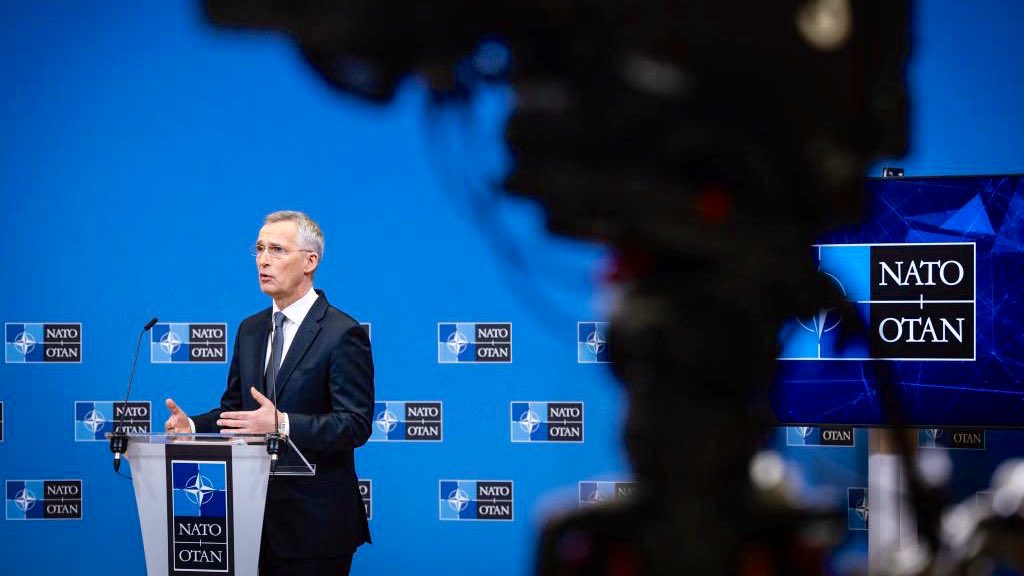 NATO Secretary General @jensstoltenberg says Allies are determined to do more *now* and for the medium and longer term to help the brave Ukrainians defend their homes & their country
