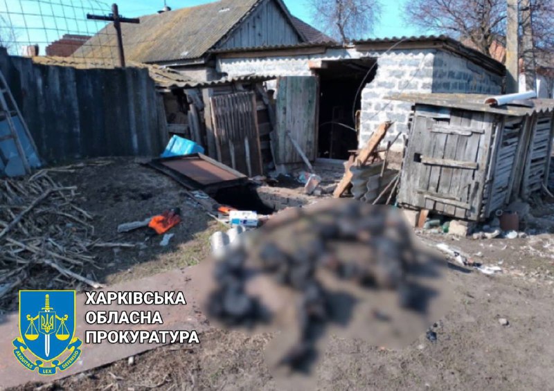 In Husarivka village of Izyum district Russian troops tortured and killed 3 civilians and burnt their bodies - Prosecutor's office in Kharkiv region