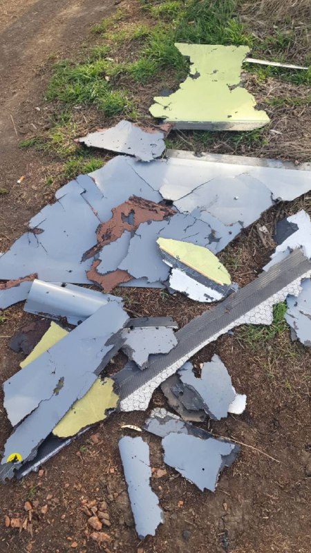 Ukrainian army on 7th April shot down Russian Orion drone