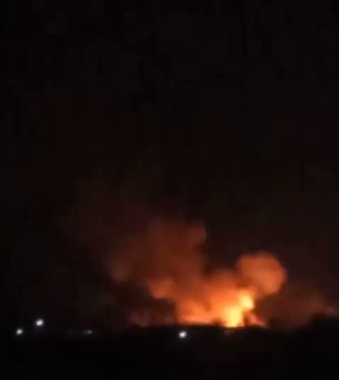 Ukrainian military destroyed Russian army warehouse near Novoaidar in Luhansk region