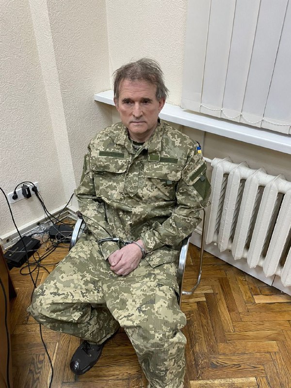 Security Service of Ukraine has captured pro-Russian politician Viktor Medvedchuk