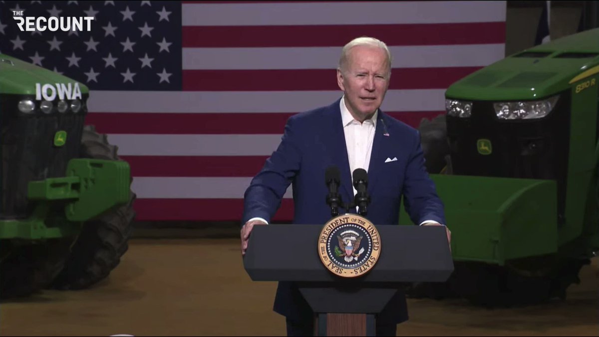 President Biden labels Putin's invasion of Ukraine a genocide for the first time:  Your family budget, your ability to fill up your tank — none of it should hinge on whether a dictator declares war and commits genocide a half a world away”