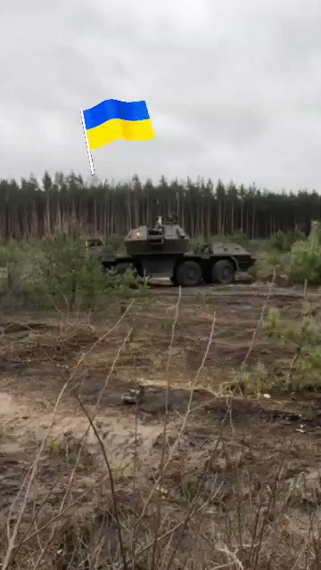 Ukrainian military used 152mm self-propelled artillery DANA for the first time