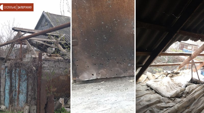 Russian troops shelled Vasylivka in Zaporizhiye region with artillery, 1 killed, 5 wounded. Tavriysk railway station damaged