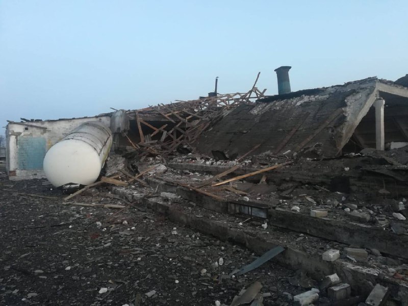 Russian army hit old chicken processing factory in Dnipropetovsk region with precise missiles overnight