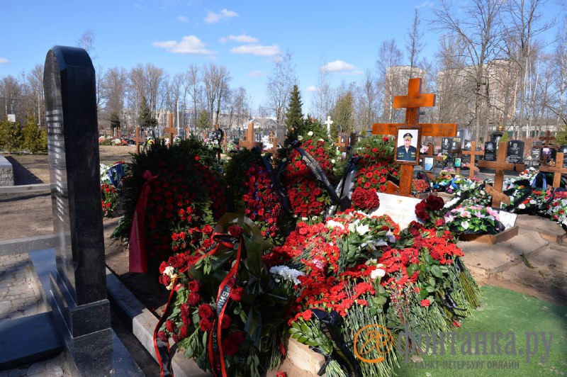 Deputy commander of 8th army of Southern Military District major general Vladimir Frolov has been buried in St.Petersburg. Killed in Ukraine