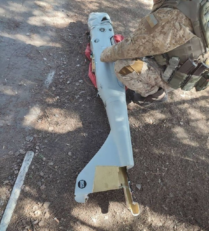 Orlan-10 drone shotdown at Zaporizhzhia frontline