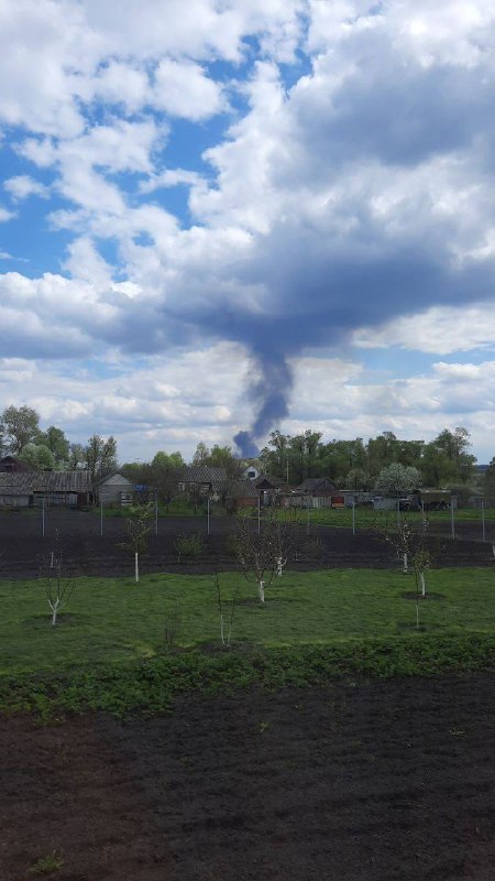 Explosions at military arsenal in Tomarovka of Belgorod region