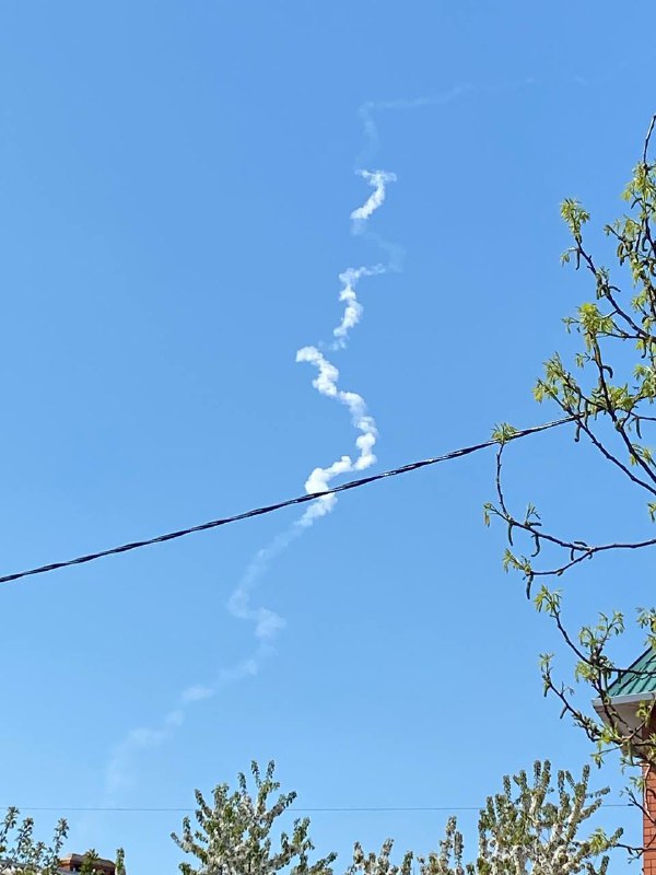 Missile launches over Tavrovo and Nikolske, Belgorod