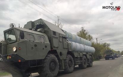 08:30. A division of S-300PS missile system of the Belarusian Armed Forces was moving from Brest towards Makrany / Ukrainian border along the R-17 highway