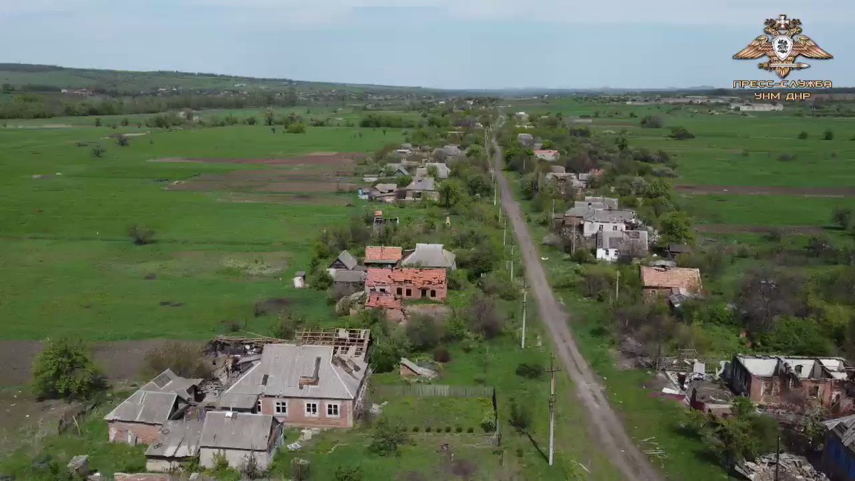 Russian video from Troitske village