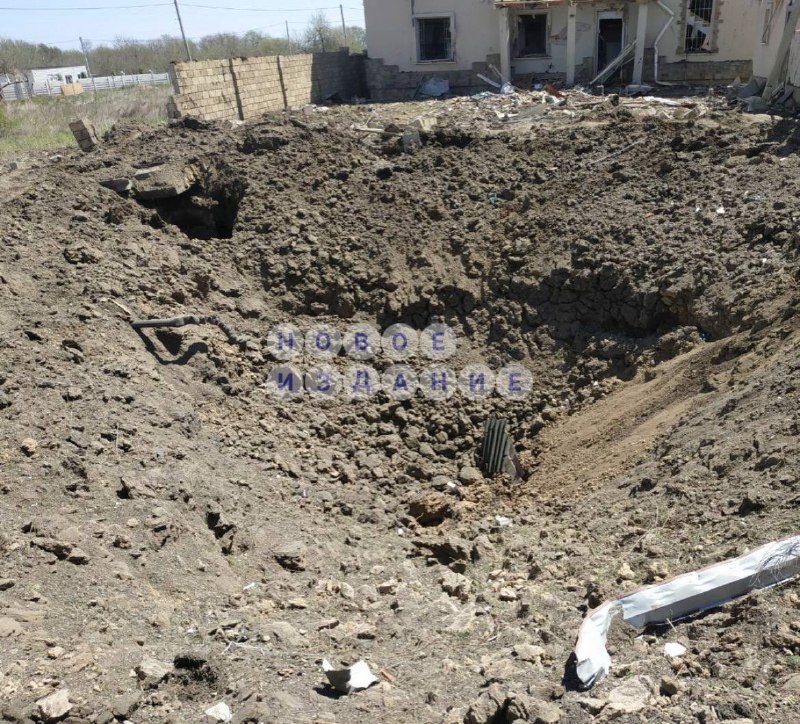 Destruction in Nova Dofinivka in Odesa region as result of Russian missile strikes