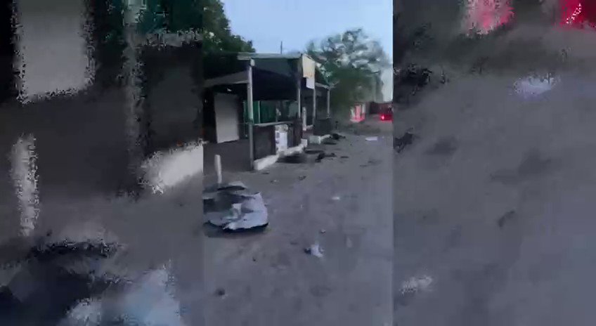 Massive destruction in Odesa after missile strikes earlier today