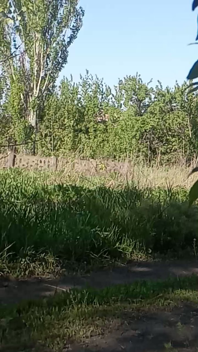 Russian military convoy near Torez: SAM S-300 and Pantsyr