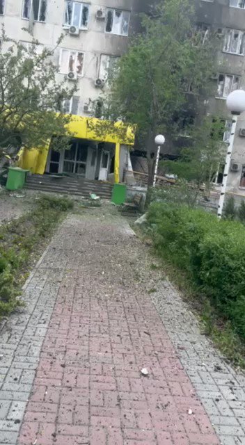 Russian troops shelled a hospital in Sieverodonetsk