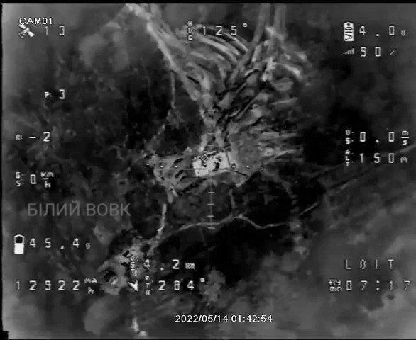 Video: Ukrainian drone hit Russian tank at Izyum direction