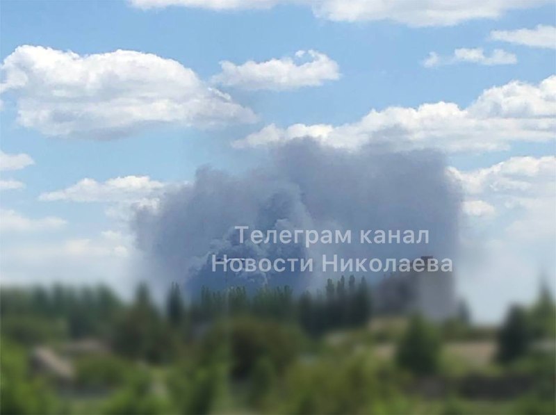 Heavy missile strike in Mykolaiv