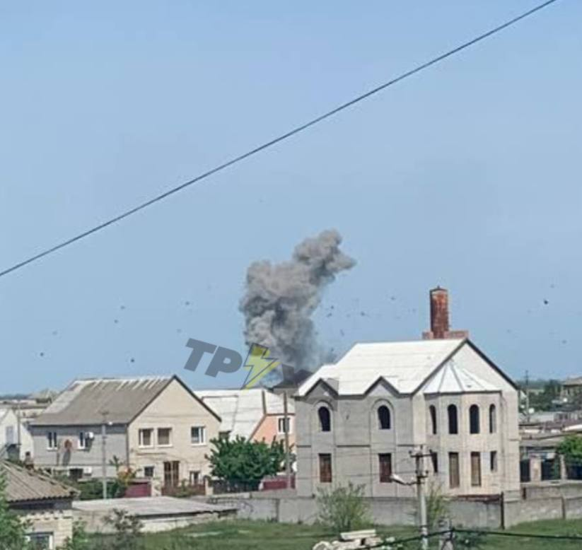 Explosion reported in Henichesk