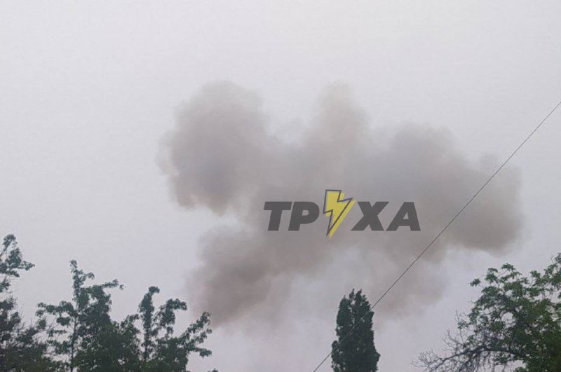 Big explosion in Mykolaiv