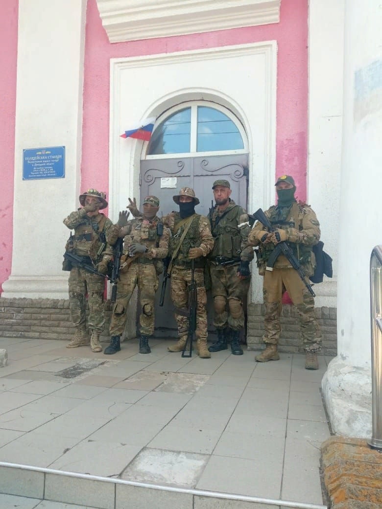 Russian forces in Mironovsky village of Donetsk region