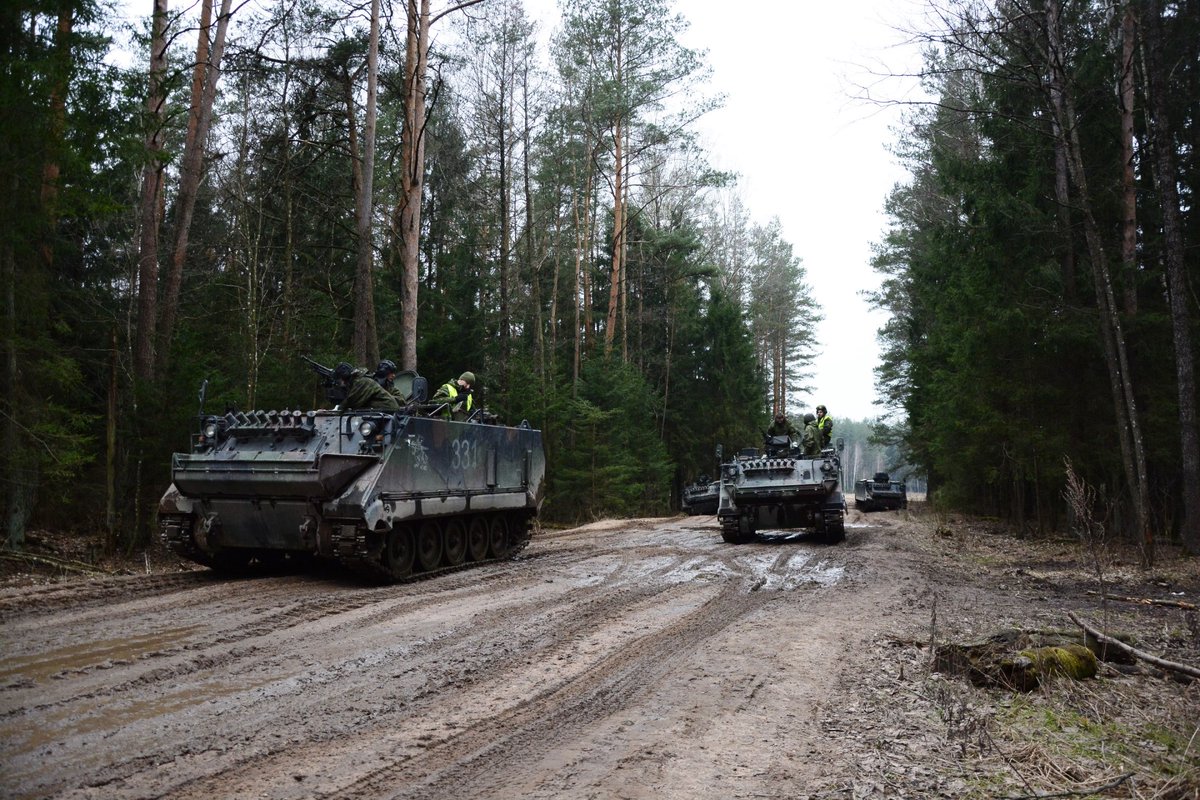 Lithuanian MOD: Lithuania prepares a new shipment of aid to Ukraine. 20 M113 armoured vehicles; 10 military trucks; 10 SUVs for demining operations