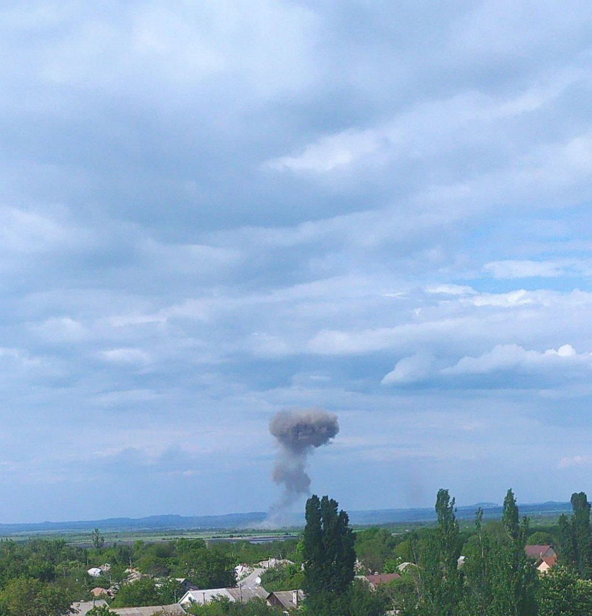 Heavy shelling near Avdiyivka