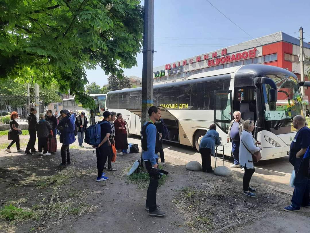 Evacuation continues from Sloviansk, Donetsk region
