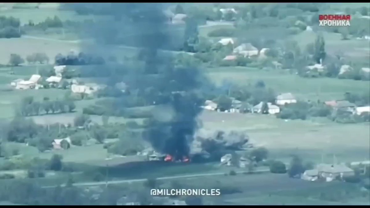Novomykhailivka is under heavy shelling, including with TOS