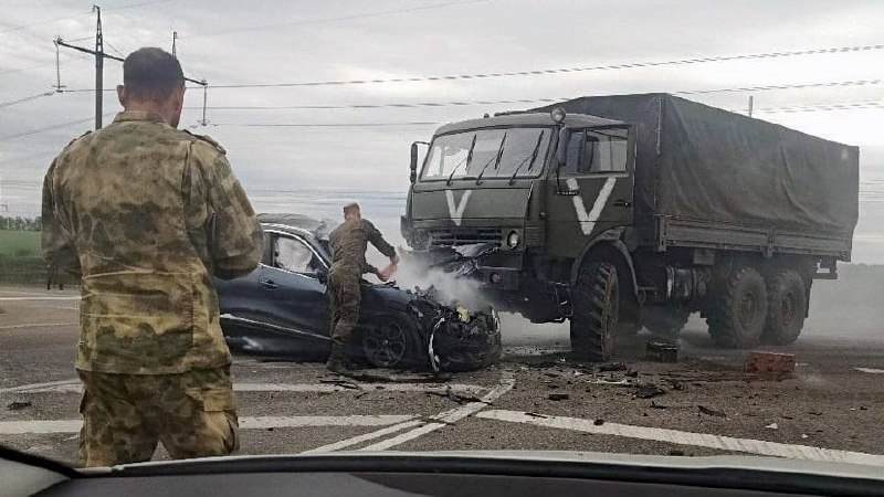 2 civilians killed, 1 wounded as result of road accident with military truck in Valuyki, Belgorod region