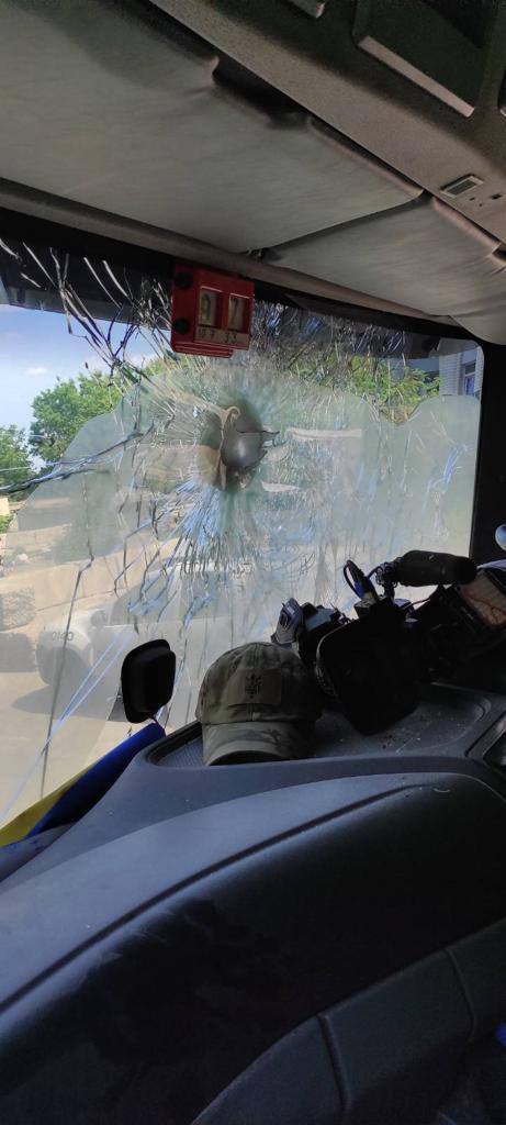 Russian troops shelled evacuation convoy from Luhansk region. French journalist killed