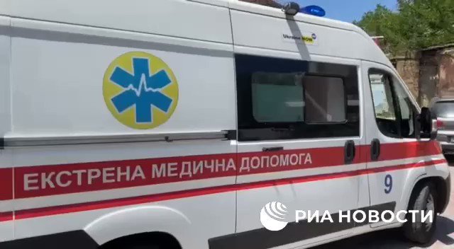 An explosion is reported in a cafe opposite the military-civilian administration in Kherson