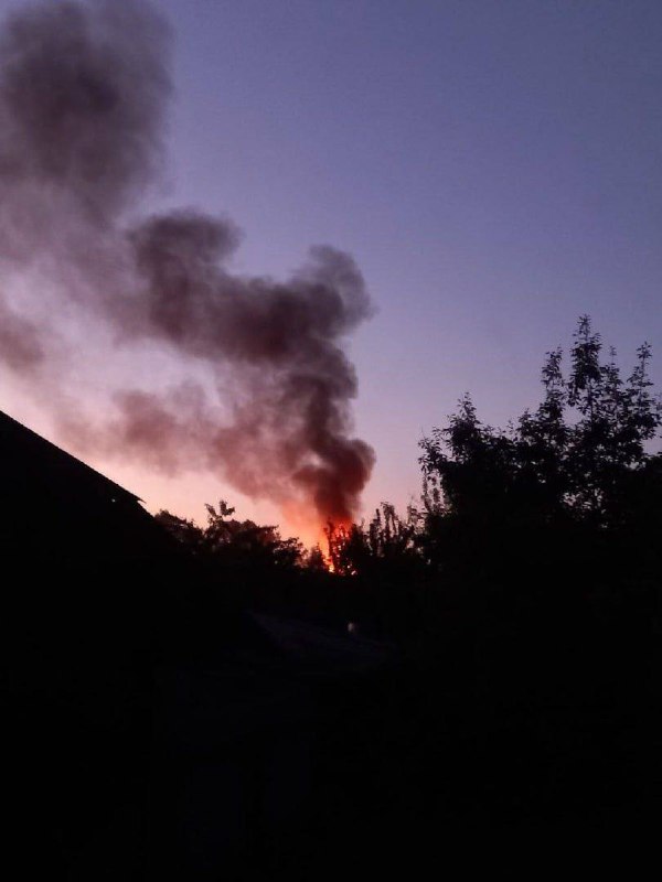 Big explosion reported in Horlivka