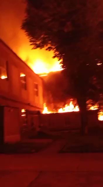Russian army shelled a school in Avdiivka overnight