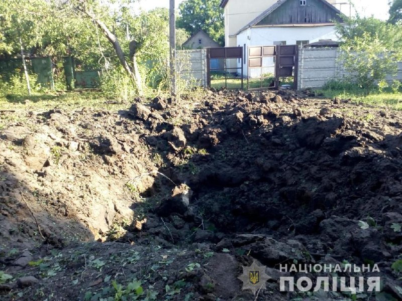 Russian missile damaged 18 buildings and 2 vehicles last night in Pokotylivka near Kharkiv