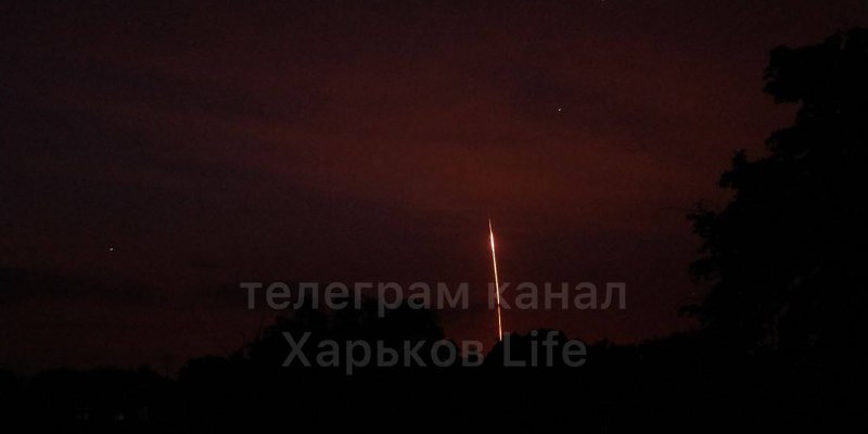 Photo: Missile launch from Bilhorod, explosion in Kharkiv in 65 seconds