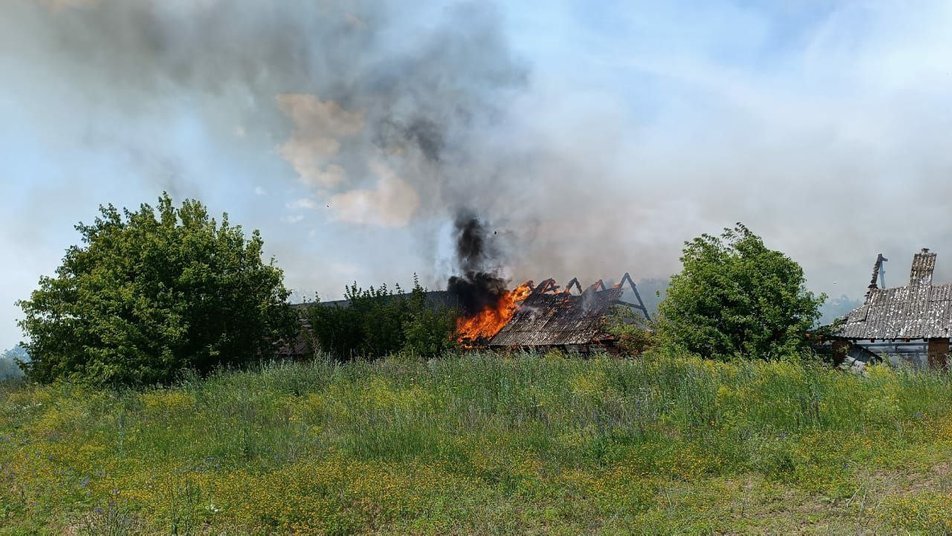 Bricks plant destroyed in Zolochiv, Kharkiv region