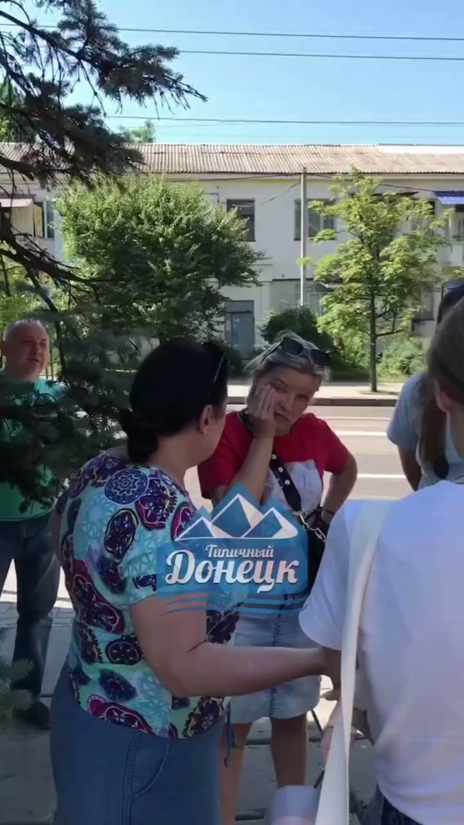 Mothers of forceful conscripts protested in Donetsk today