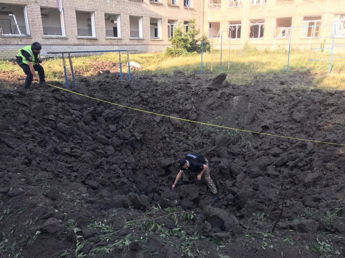 Russian army shelled a school for children with special needs in Kharkiv overnight
