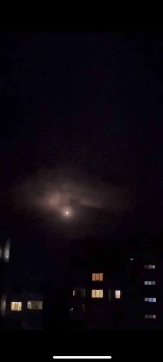 Missile launch over Luhansk