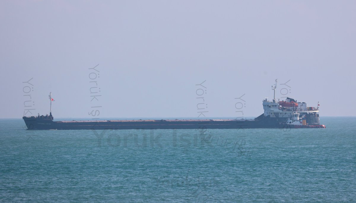 Russian flag Sormovskiy 48, carrying 3000t corn from occupied Kerch, enters the port of Karasu with no AIS. Vessel went dark from tracking 3 days ago with false destination Izmir