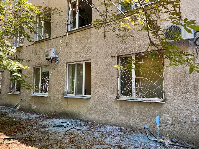 Damage in Mykolaiv as result of Russian shelling