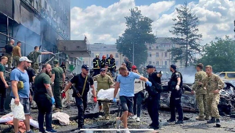 At least 8 killed, 30 wounded as result of Russian missile strike in Vinnytsia